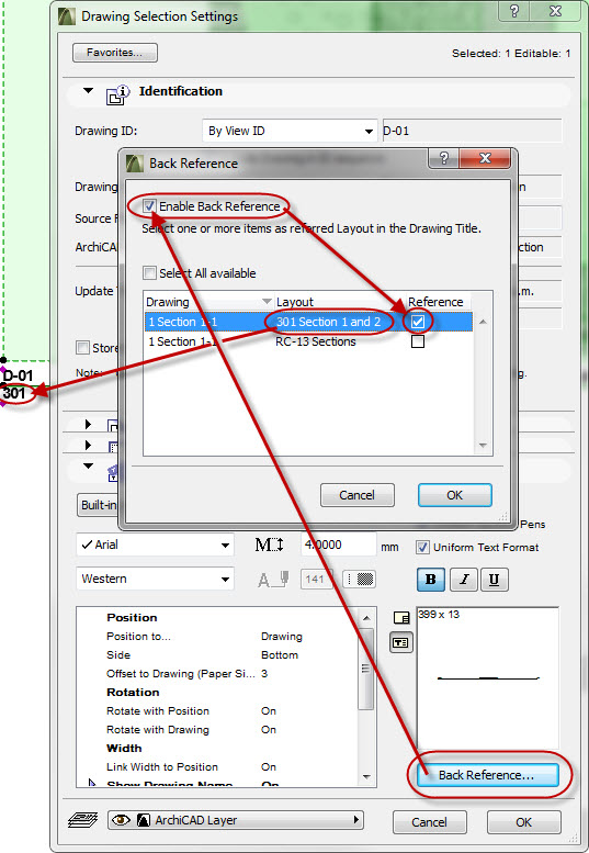 Cadimage Blog » Back Referencing Made Simple In ArchiCAD