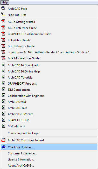 HelpCheckforUpdates