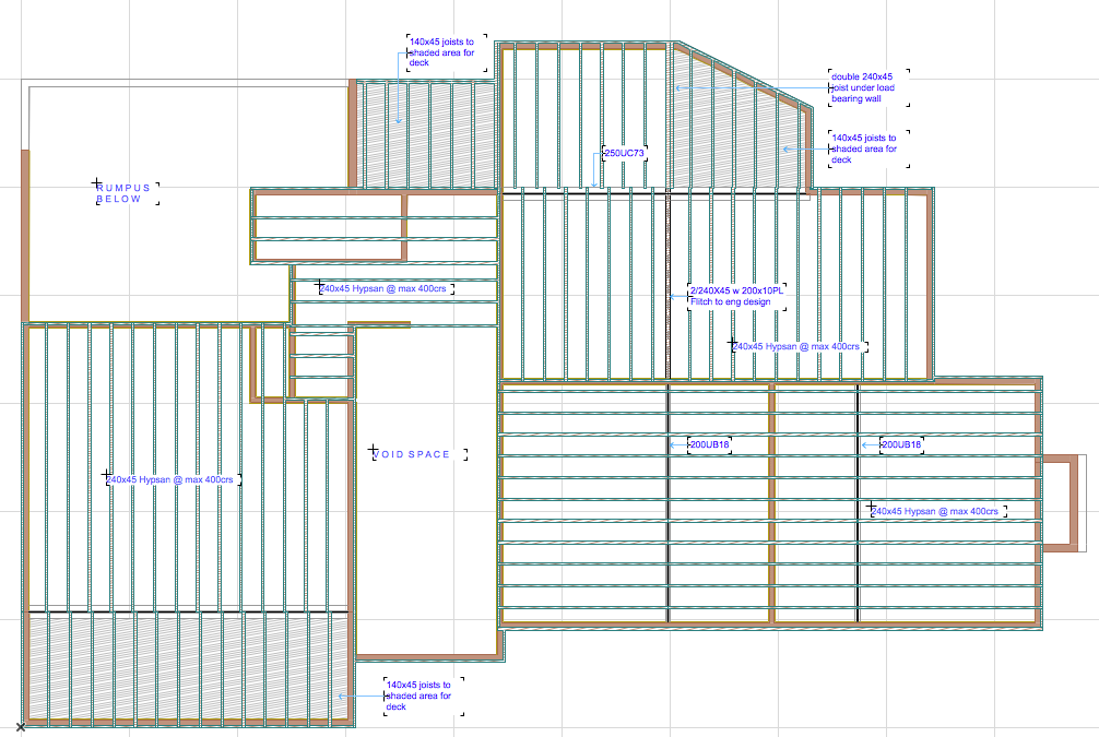 Cadimage Blog » 3D document for Mid Floor framing plan