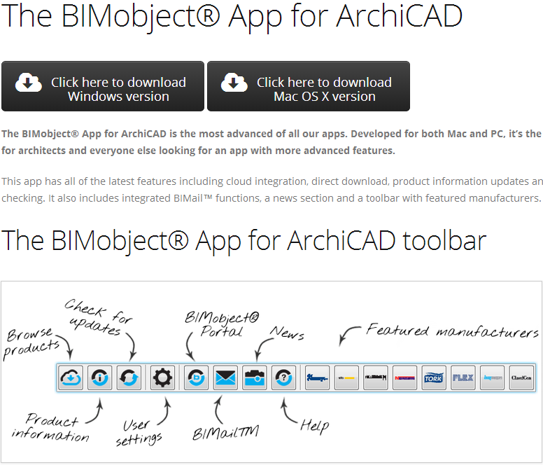 bim objects for archicad